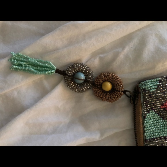 Anthropologie Jasper and Jeera beaded clutch - Picture 5 of 5